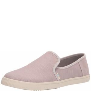 TOMS WOMEN'S CLASSIC ALPARGATA SLIP-ON SHOE BLACK ON BLACK CANVAS 6.5 M